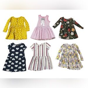 Kids' Multicolor Dress Set Casual & Comfortable
